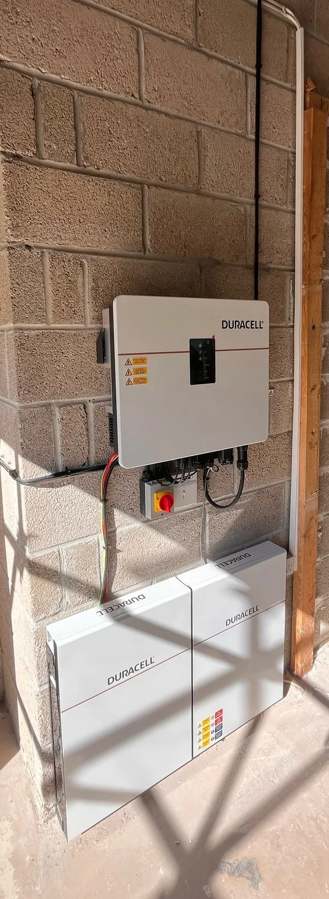 Home battery storage unit
